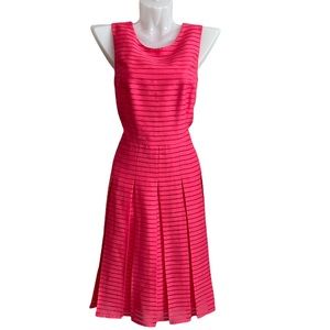 Tommy Hilfiger red/hot pink Fit & Flair dress in EUC